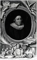 James Ussher, gravé par George Vertue, 1738